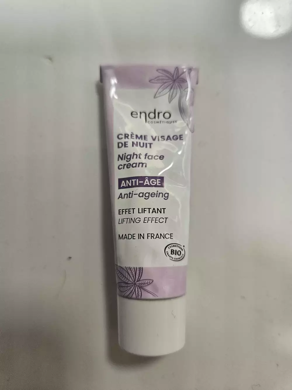 ENDRO - Crème visage de nuit anti-âge
