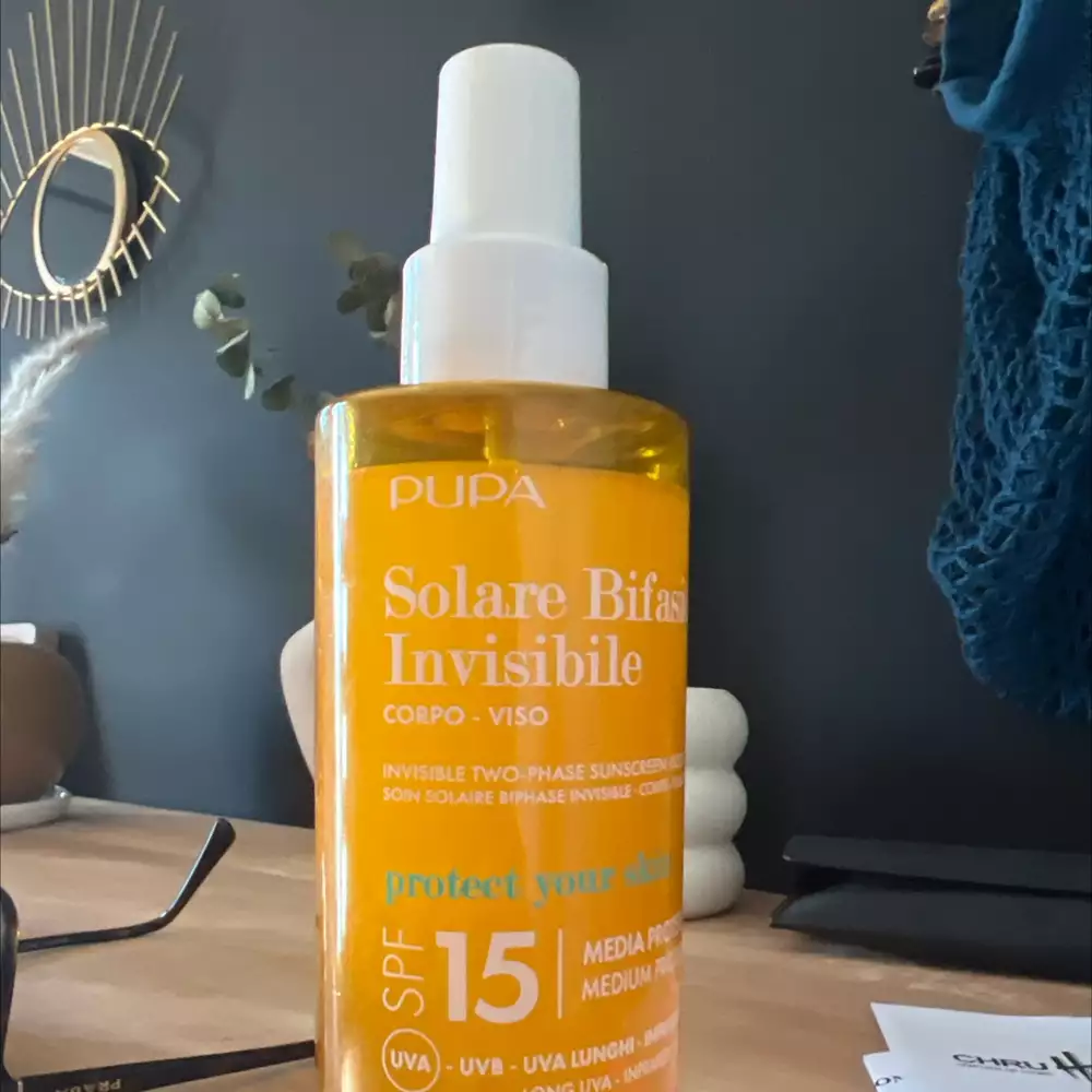 PUPA - Solare bifasique invisibile SPF 15