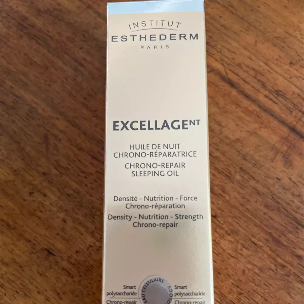 INSTITUT ESTHEDERM - Excellage - Huile de nuit chrono-réparatrice 