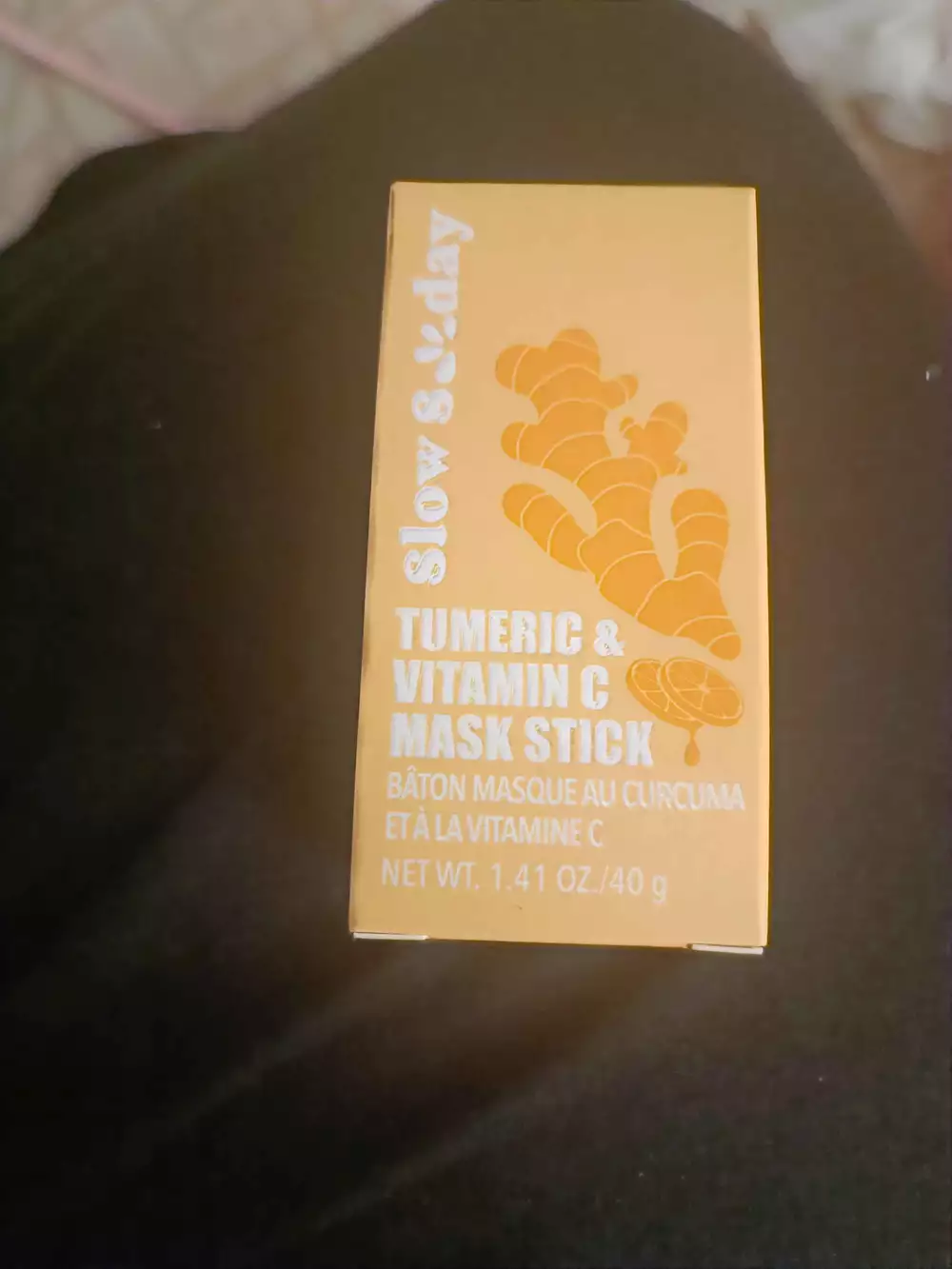 SLOW SUNDAY - Bâton masque au curcuma et à la vitamine C