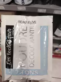 BEAUTÉLIVE - Poudre décolorante bleue compacte 7 tons