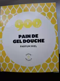 900.CARE - Parfum miel - Pain de gel douche 