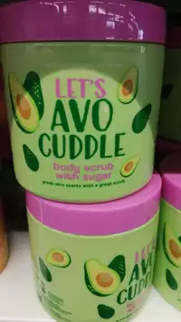 AVOGOOD TIME WITH ME - Let's avo cuddle - Body scrub with sugar