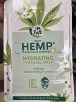 CARREFOUR - Hemp - Hydrogel mask 