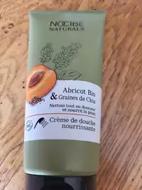 NOCIBE NATURALS - Crème de douche nourissante abricot bio et graines de chia