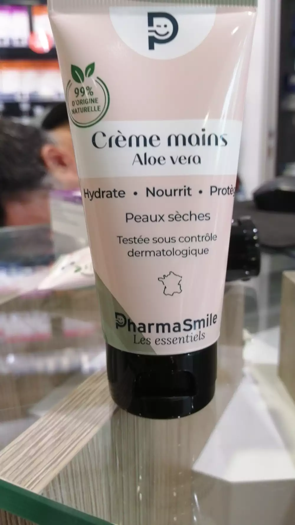 PHARMASMILE - Les essantiels - Crème mains aloe vera