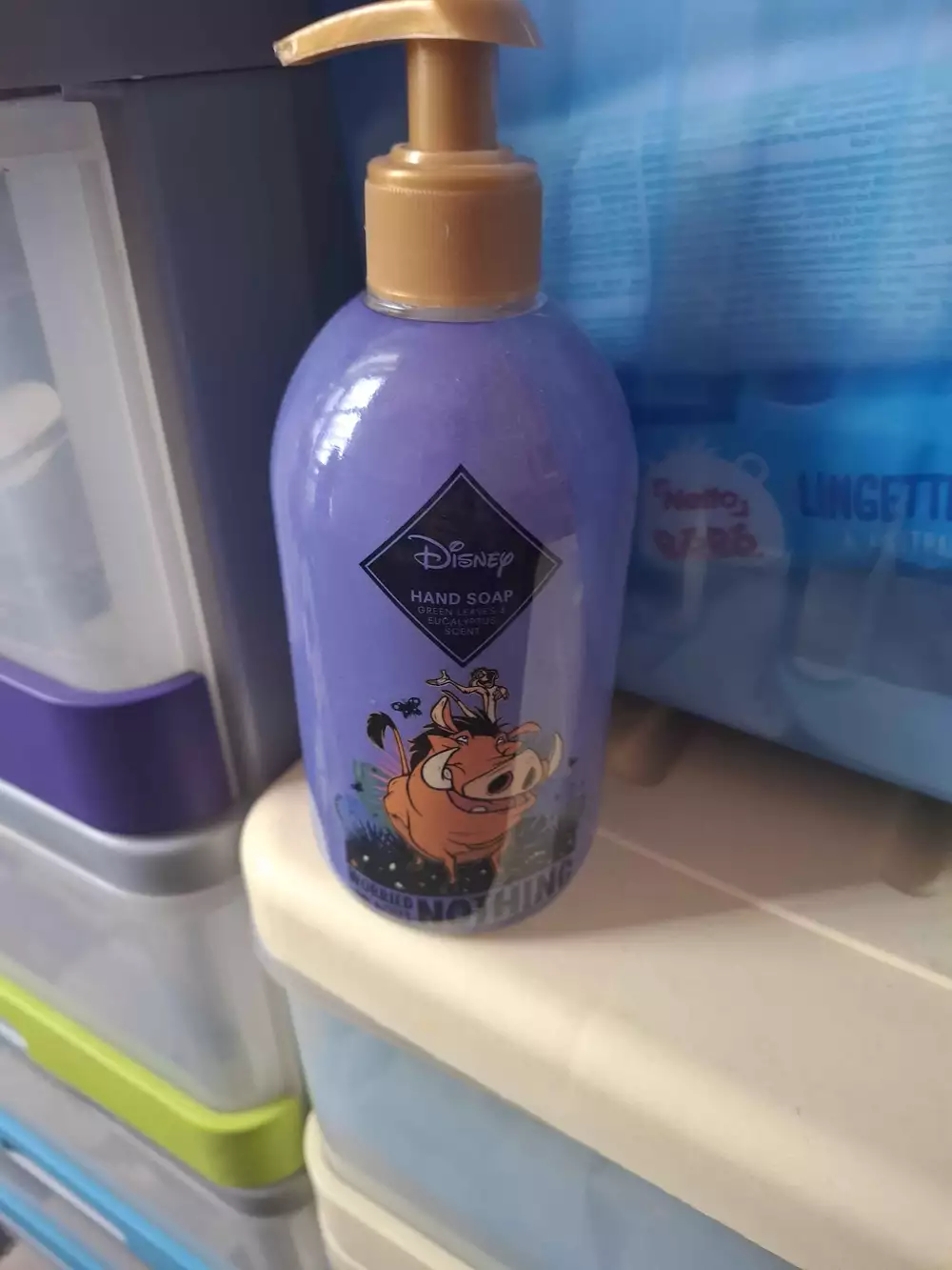 DISNEY - Green leaves & eucalyptus scent hand soap