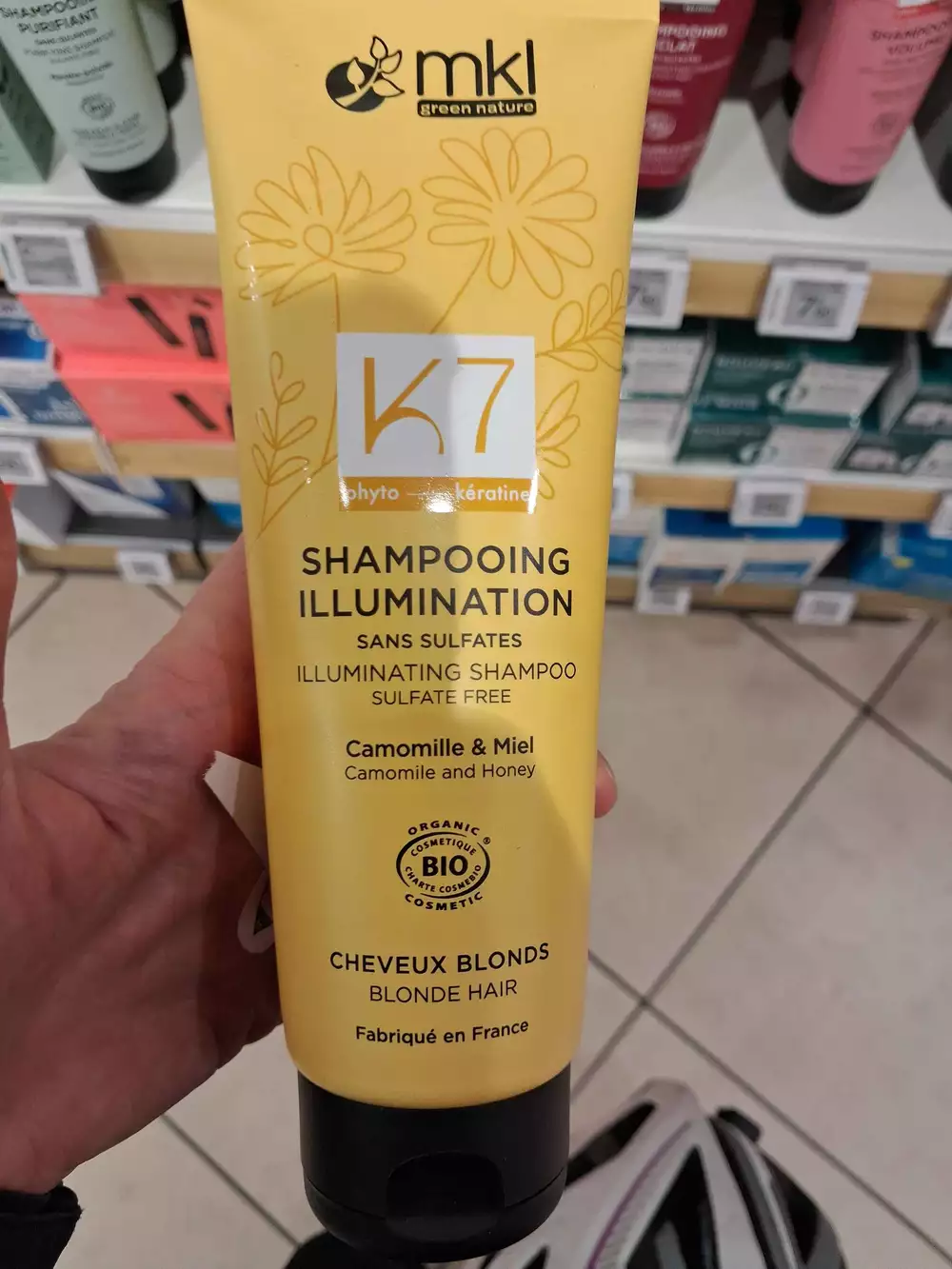 MKL - Cheveux blonds - Shampooing illumination 