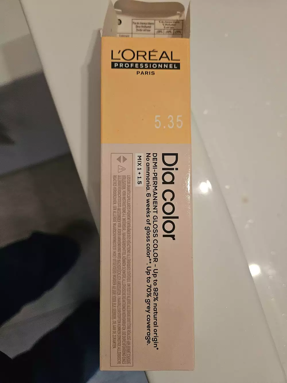 L'ORÉAL PROFESSIONNEL - Dia color - Demi-permanent gloss color 5.35