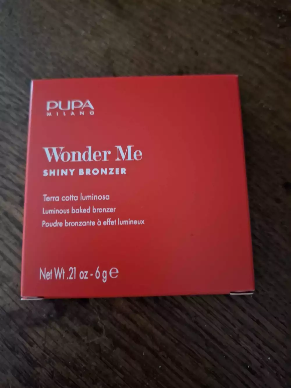 PUPA - Wonder me - Poudre bronzante à effet lumineux