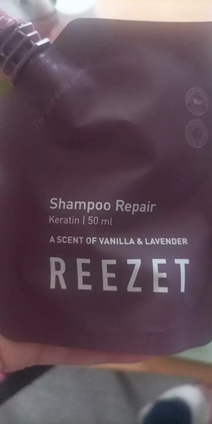 REEZET - Shampoo repair keratin a scent of vanilla & lavender