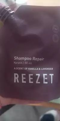 REEZET - Shampoo repair keratin a scent of vanilla & lavender