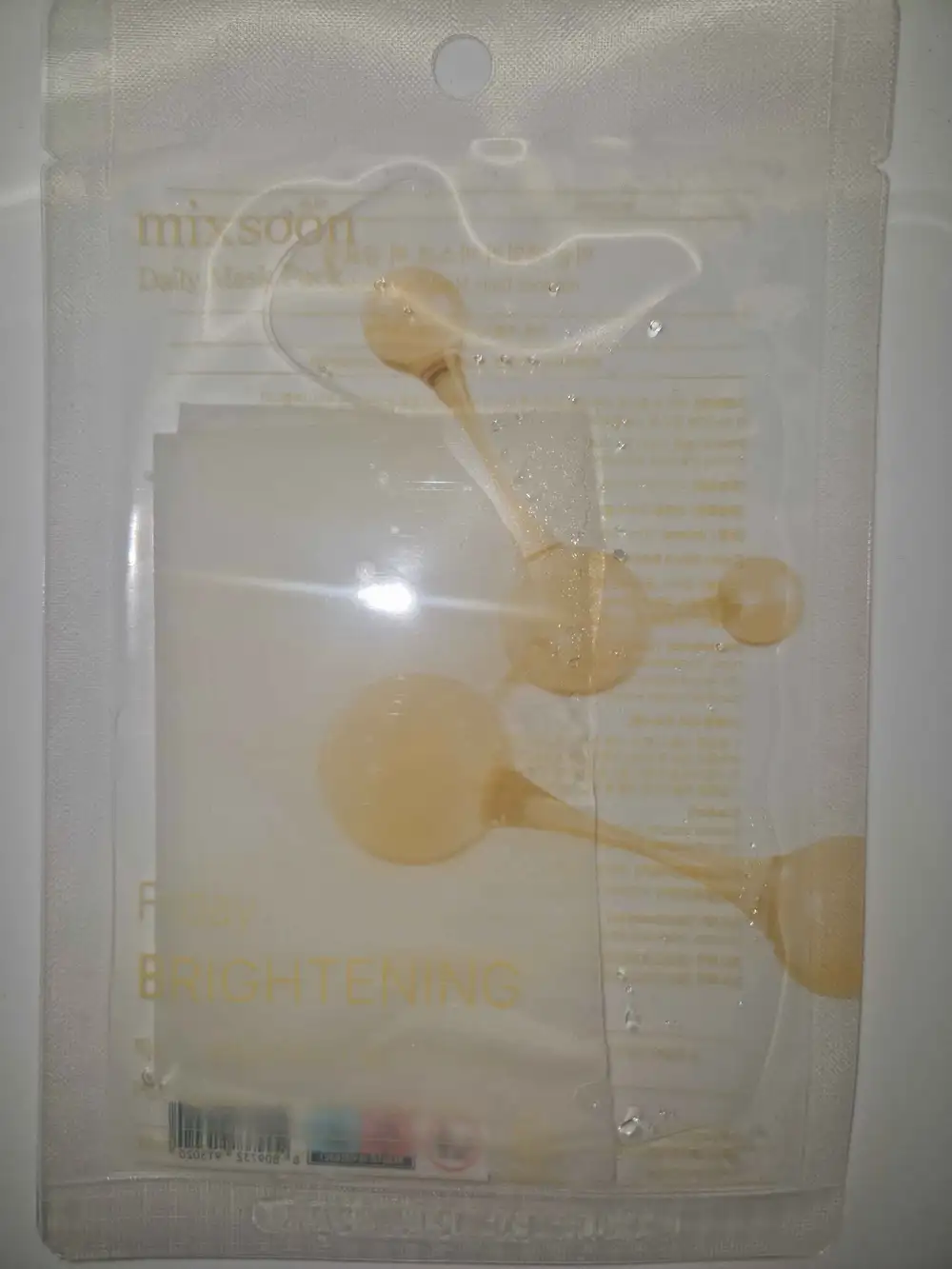 MIXSOON - Friday brightening - Daily mask pack 