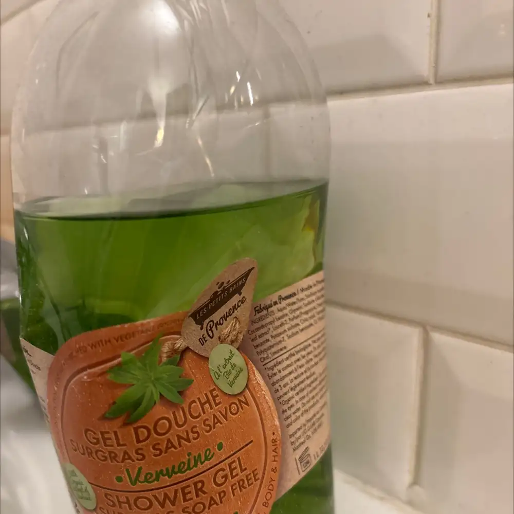 LES PETITS BAINS DE PROVENCE - Verveine - Gel douche surgras sans savon
