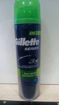 GILLETTE - Gel à raser à l'aloe - 3x action