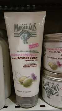LE PETIT MARSEILLAIS - Après-shampooing au lait d'Amande douce & graine de Lin