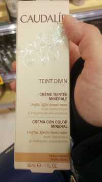 CAUDALIE - Teint Divin - Crème teintée minérale peaux claires