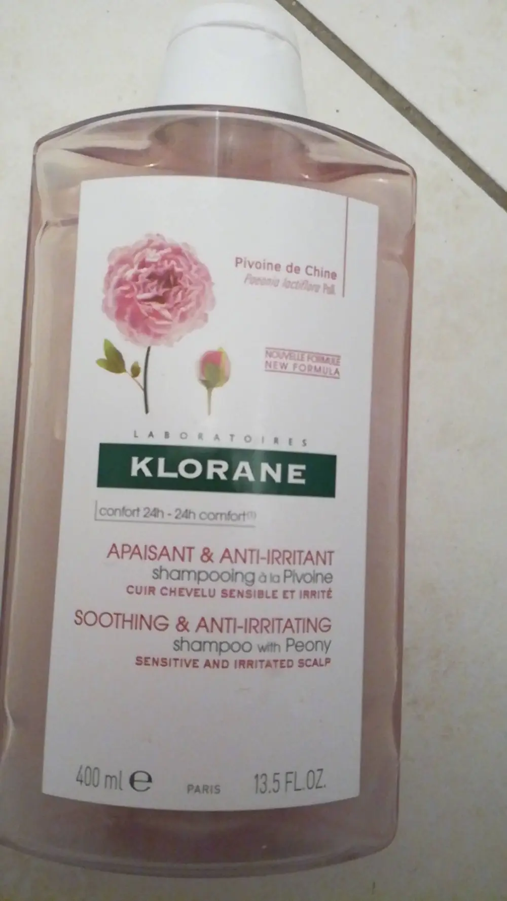 KLORANE - Shampooing à la pivoine apaisant et anti-irritant