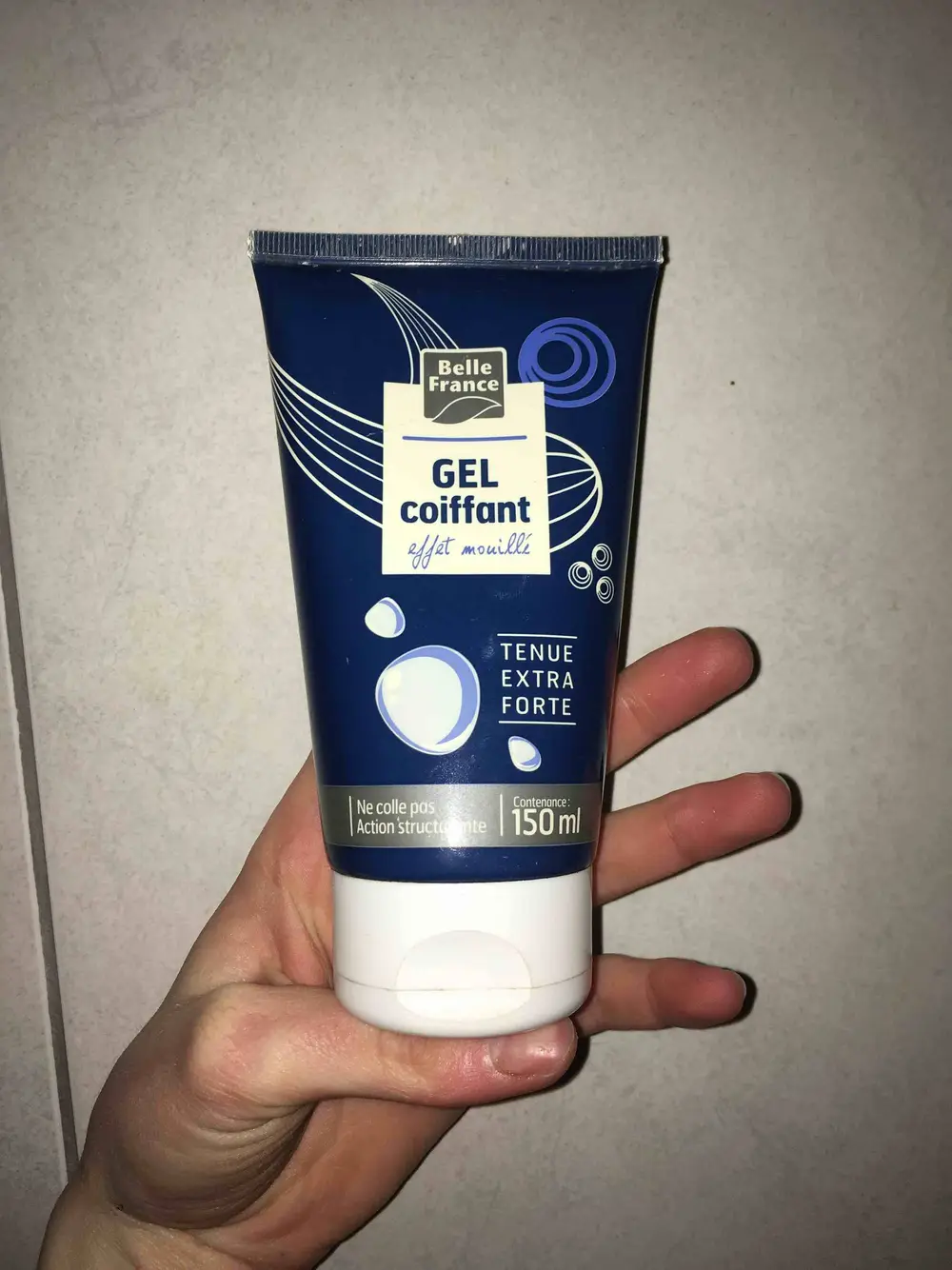 BELLE FRANCE - Gel coiffant effet mouillé extra forte