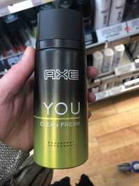 AXE - You clean fresh - Body spray déodorant