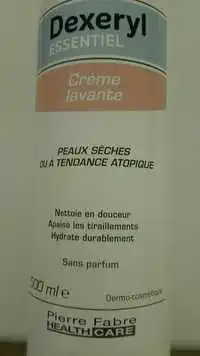 DEXERYL - Essentiel - Crème lavante peaux sèches