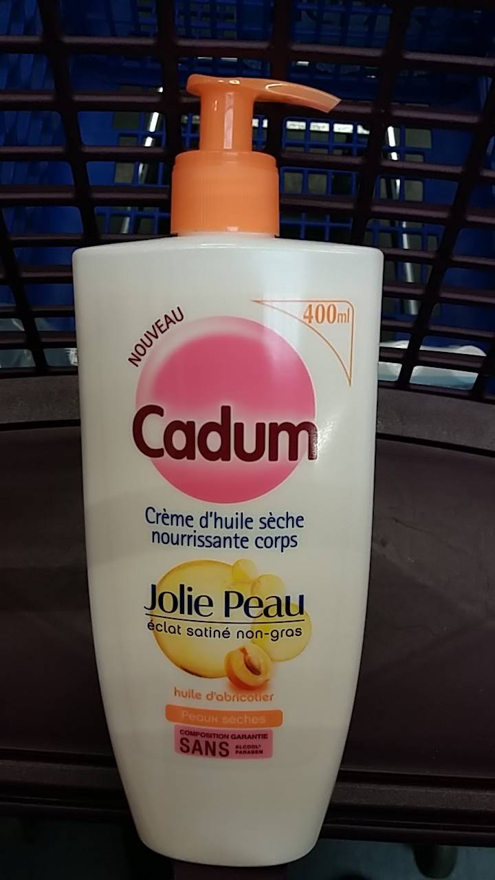 CADUM - Crème d'huile sèche nourrissante corps