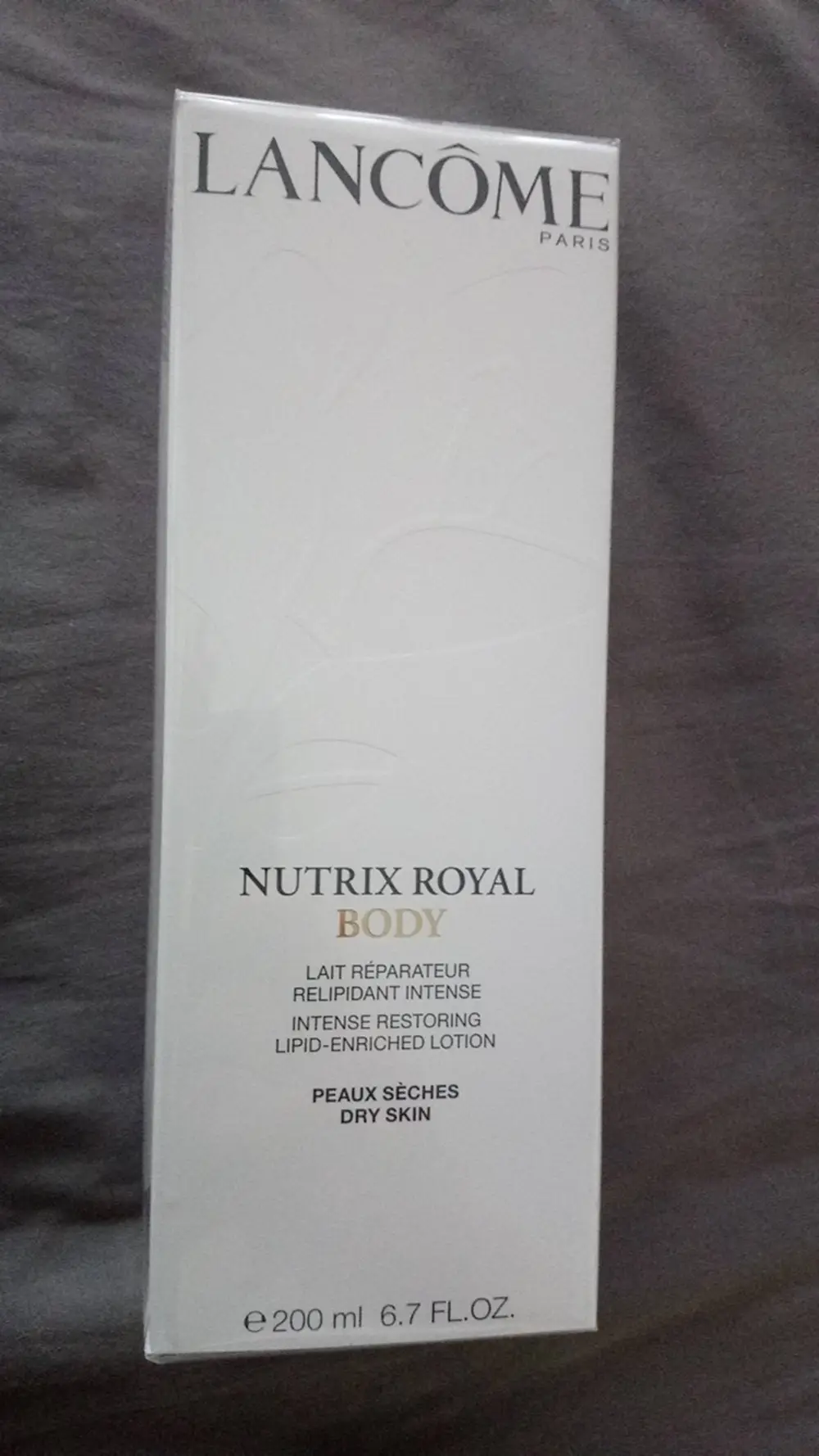 LANCÔME - Nutrix royal body - Lait réparateur rélipidant intense