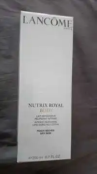 LANCÔME - Nutrix royal body - Lait réparateur rélipidant intense