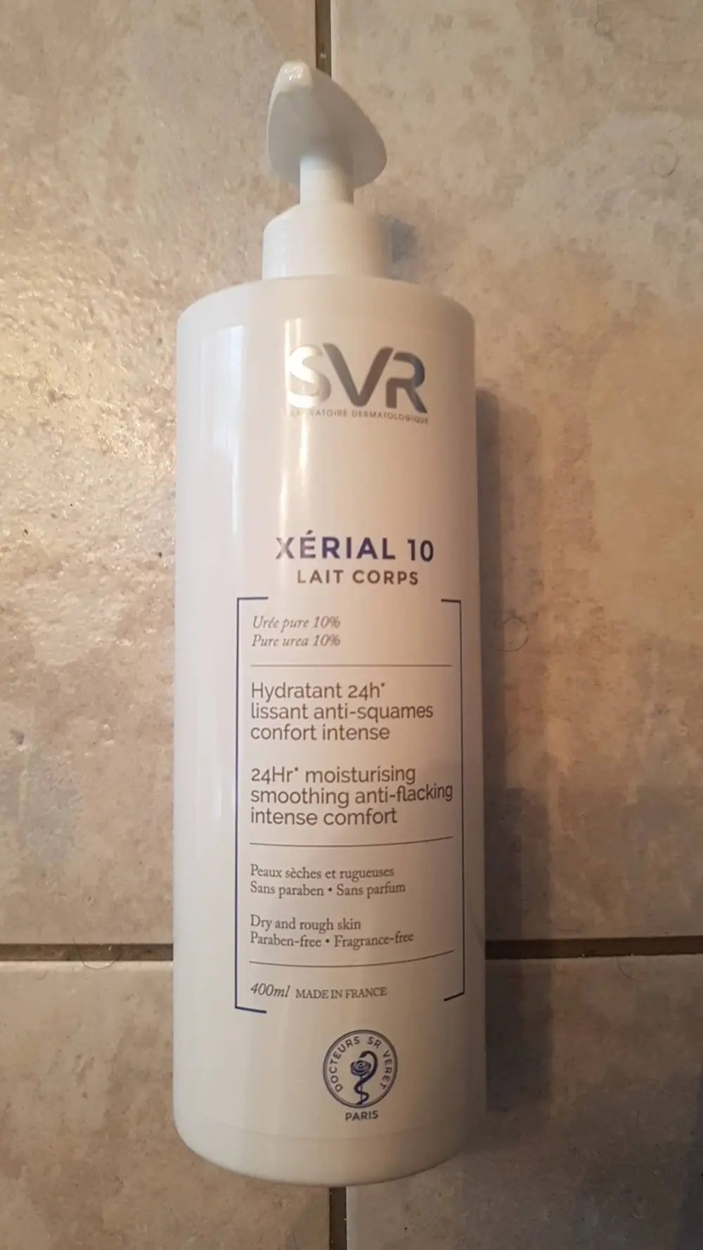 SVR - Xérial 10 - Lait corps hydratant 24h