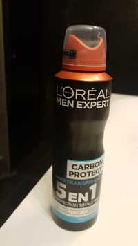 L'ORÉAL MEN EXPERT - Carbon protect - Anti-transpirant 5 en 1
