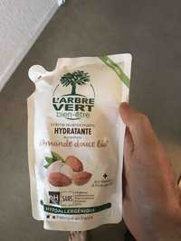 L'ARBRE VERT - Crème lavante mains hydratante - Aux extraits d'amande douce Bio