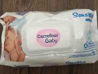 CARREFOUR BABY - Sensitive - Lingettes épaisses