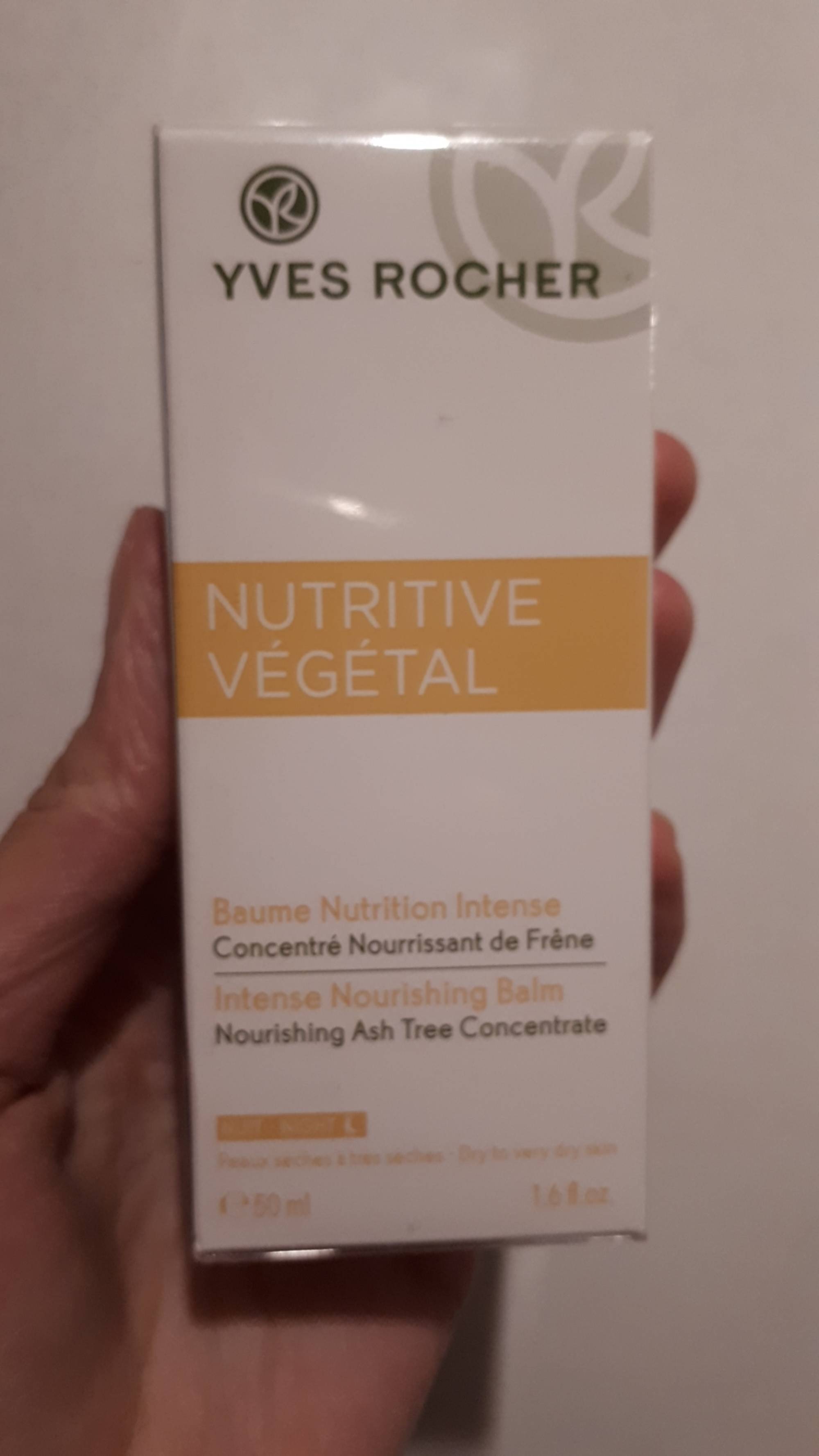 YVES ROCHER - Nutritive végétal - Baume nutrition intense