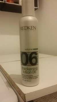 REDKEN - Volume thickening lotion 06