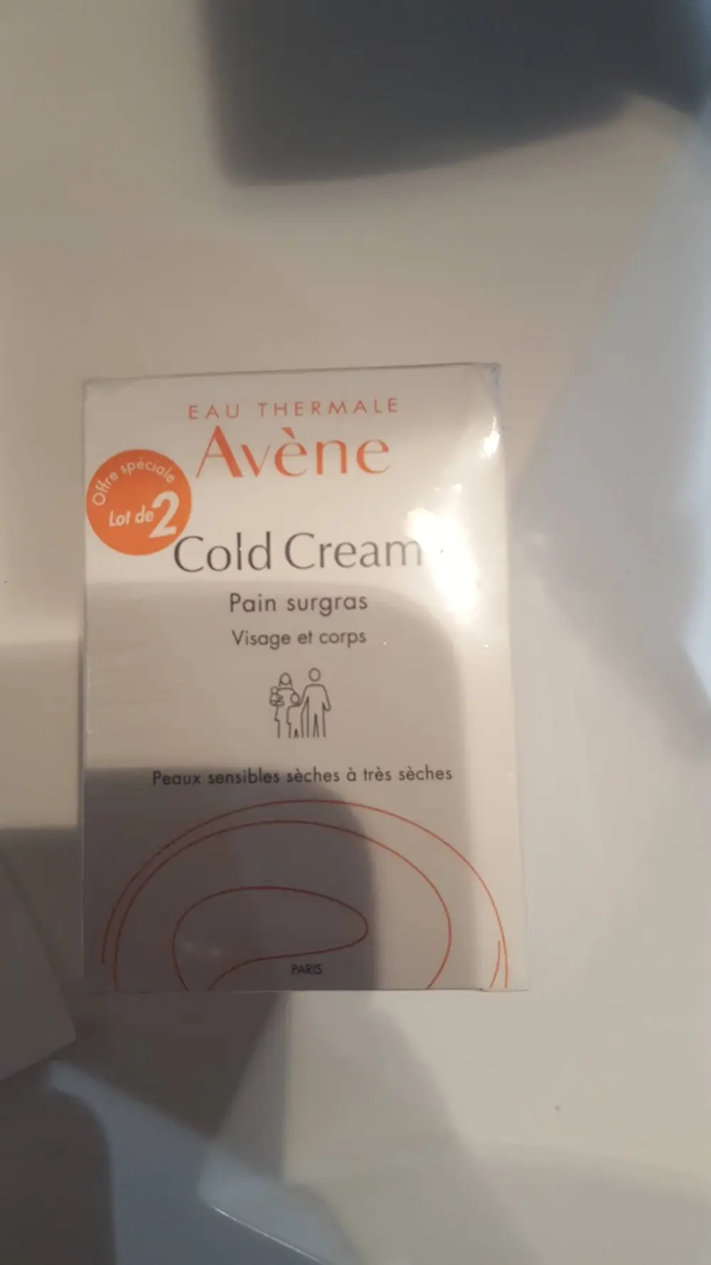 AVÈNE - Cold cream - Pain surgras visage et corps