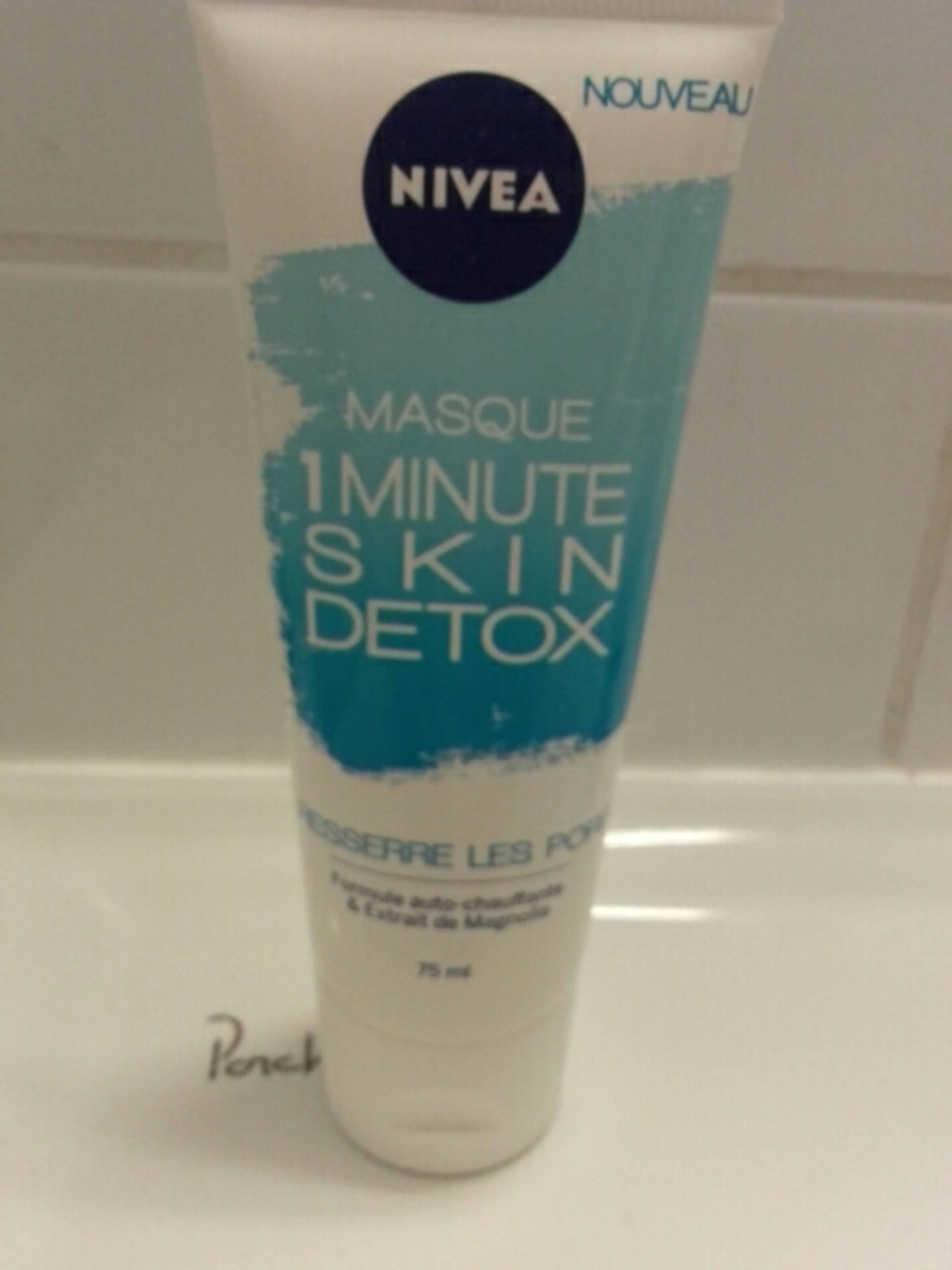 NIVEA - Masque 1 minute skin detox