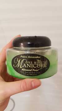 ONE MINUTE MANICURE - Poire amandes - Hand foot and body scrub