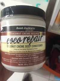 AUNT JACKIE'S - Coconut crème recipes - Après-shampooing intense