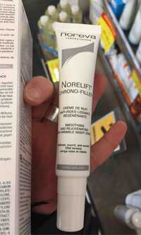 NOREVA LABORATOIRES - Norelift chrono-filler - Crème de nuit anti-rides lissante régénérante