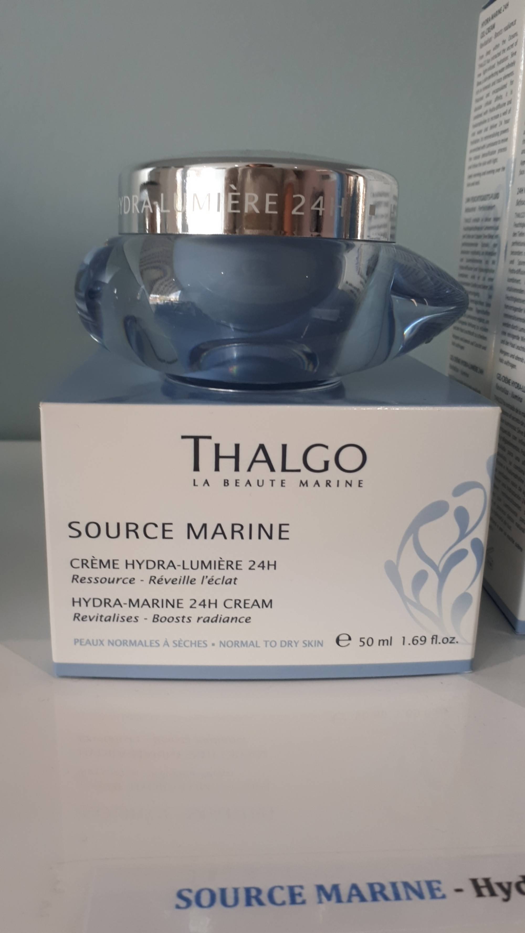 THALGO - Source marine - Crème hydra-lumière 24h