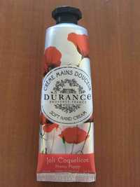 DURANCE - Joli coquelicot - Crème mains douceur