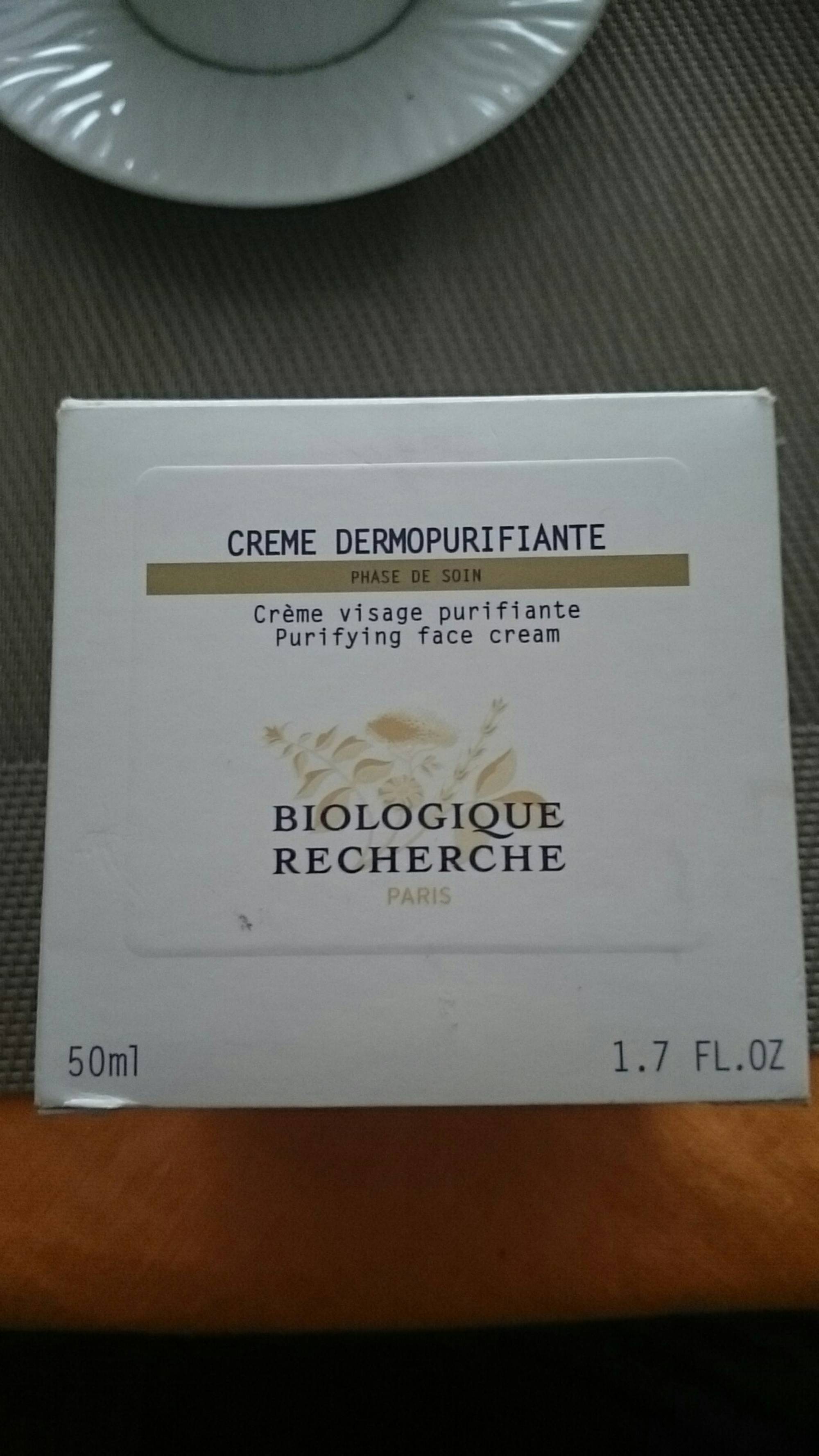 BIOLOGIQUE RECHERCHE - Crème dermopurifiante visage 