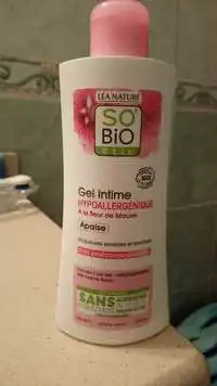 SO'BIO ÉTIC - Gel intime hypoallergénique à la fleur de mauve 