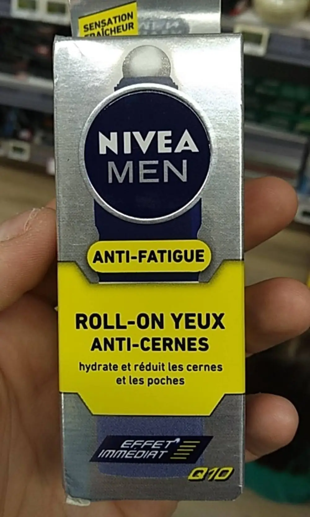 NIVEA MEN - Roll-on yeux Q10 - Anti-fatique effet immediat