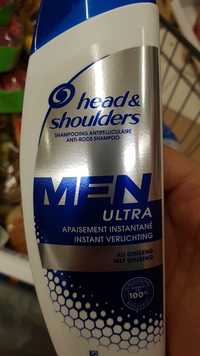 HEAD & SHOULDERS - Men ultra - Shampooing antipelliculaire apaisement instantané