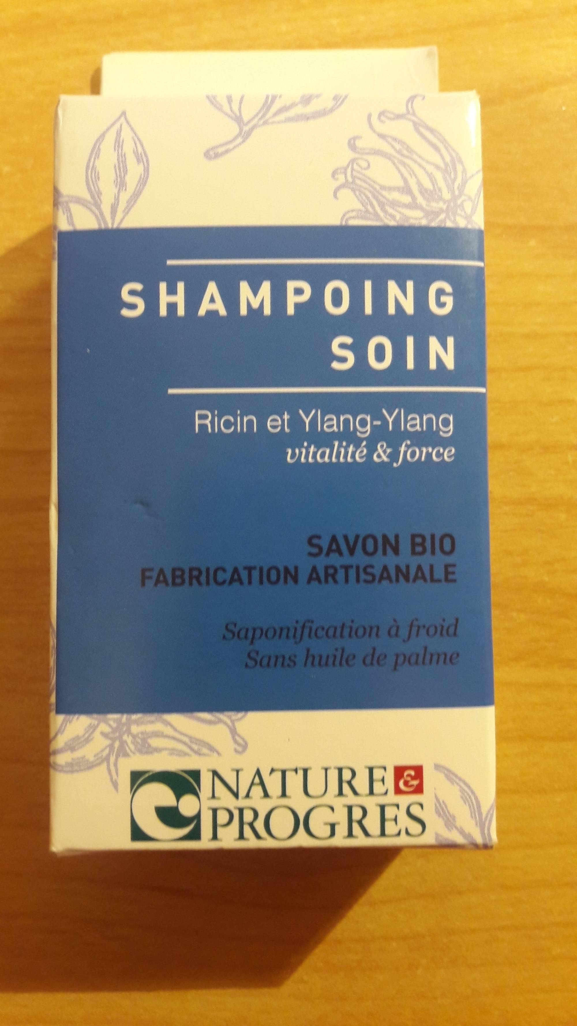 NATURE & PROGRÈS - Shampoing soin - Savon bio