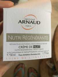 INSTITUT ARNAUD PARIS - Nutri régénérante - Crème de nuit