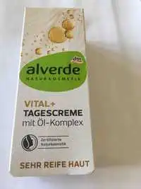 DM - Alverde - Vital + tagescreme mit öl -komplex