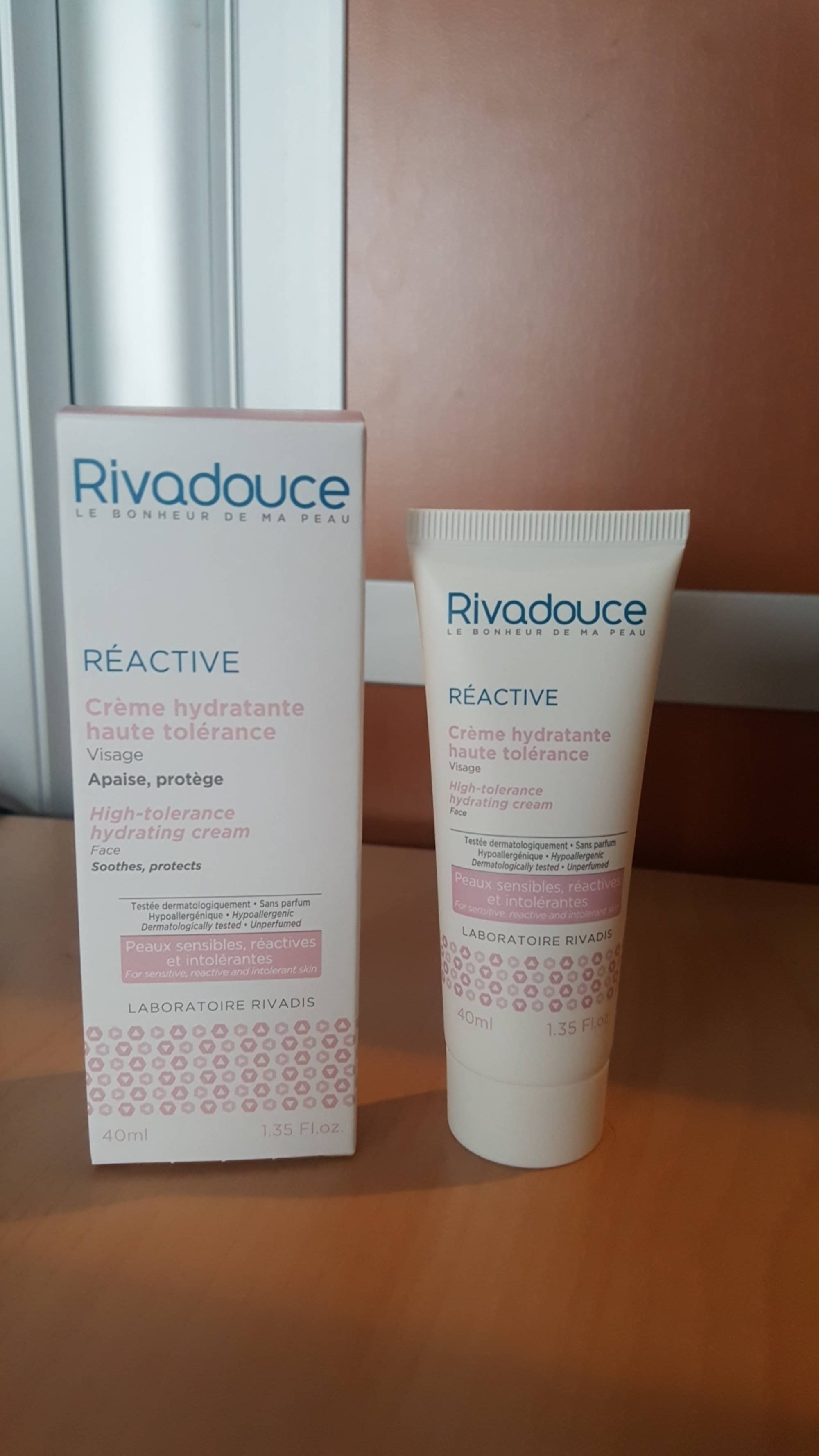 RIVADOUCE - Réactive - Crème hydratante haute tolérance