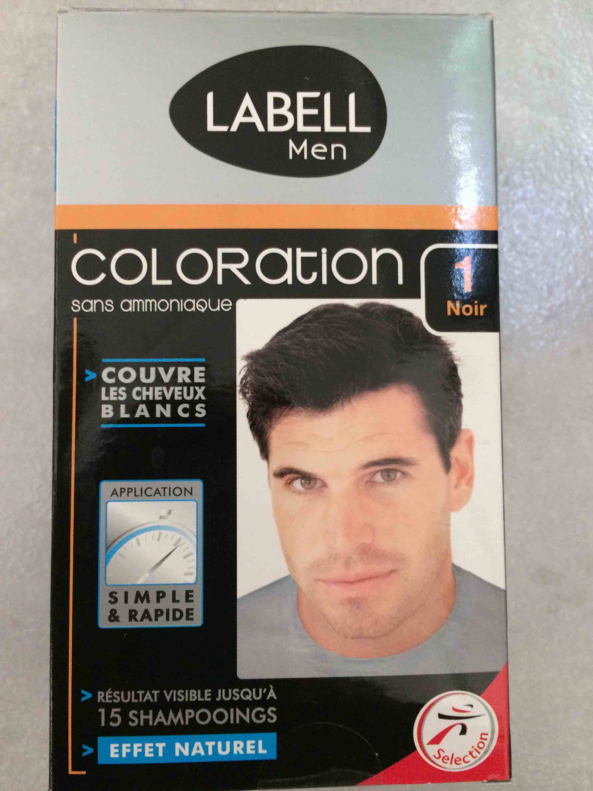 LABELL - Men - Coloration sans ammoniaque 1 noir